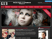 Tablet Screenshot of nuevasformaspeluqueros.com